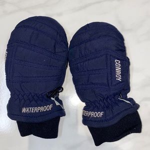 Kids waterproof ski mittens